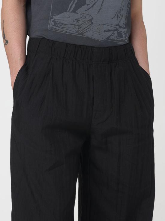 26SS 아워레가시 레저 쇼츠 스틸 블랙 캄 쿠프로 코튼 M2264LS BLACK Black - OUR LEGACY