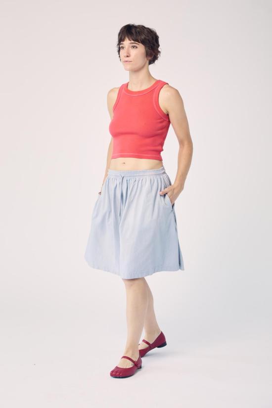  MAISON MARKOSIAN 숏팬츠 메종 마르코시안 가먼트 다이드 쇼츠 - OTHER BRANDS