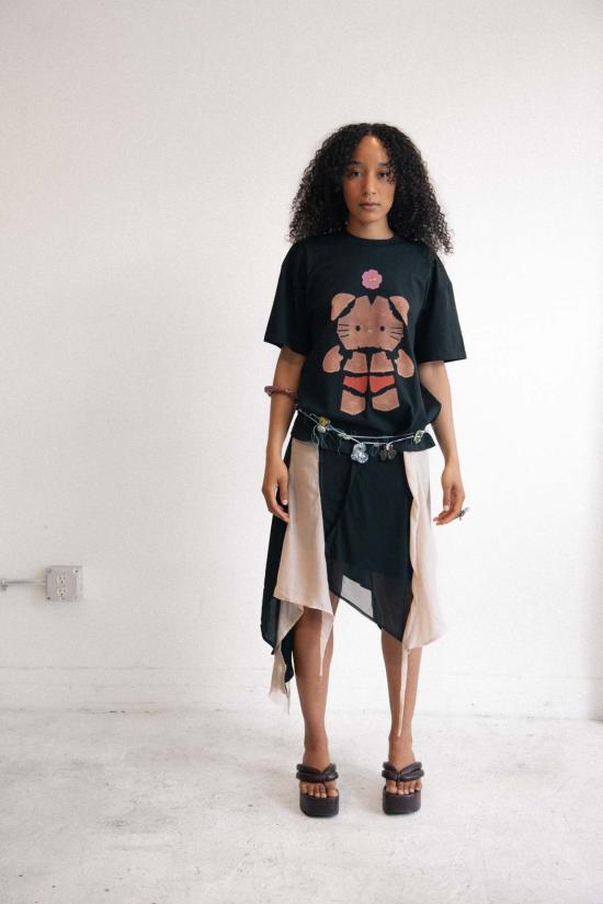  fey fey WORLDWIDE 블라우스 페이 페이 월드와이드 헬로 키티 탑 해체 - OTHER BRANDS