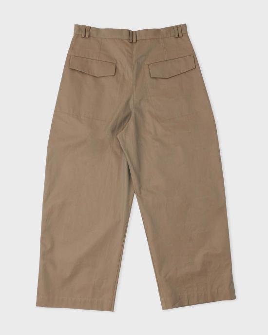  세이지 네이션 스트레이트 팬츠 와이드 테일러드 트라우저 팬츠 - SAGE NATION