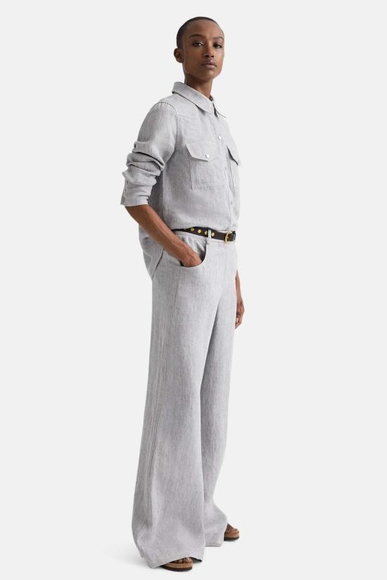  티더블유피 스트레이트 팬츠 Twp Dillon 경량 워싱 헴프 데님 팬츠 - TWP