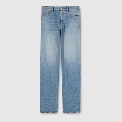 26SS 구찌 데님 팬츠 861309XDDD24009 Light blue