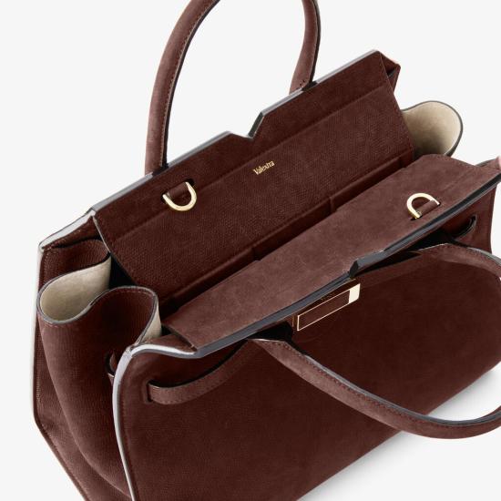 26SS 발렉스트라 토트백 WBMI0027016LRL99MCC Brown - VALEXTRA