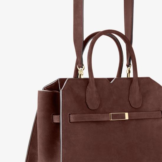 26SS 발렉스트라 토트백 WBMI0027016LRL99MCC Brown - VALEXTRA