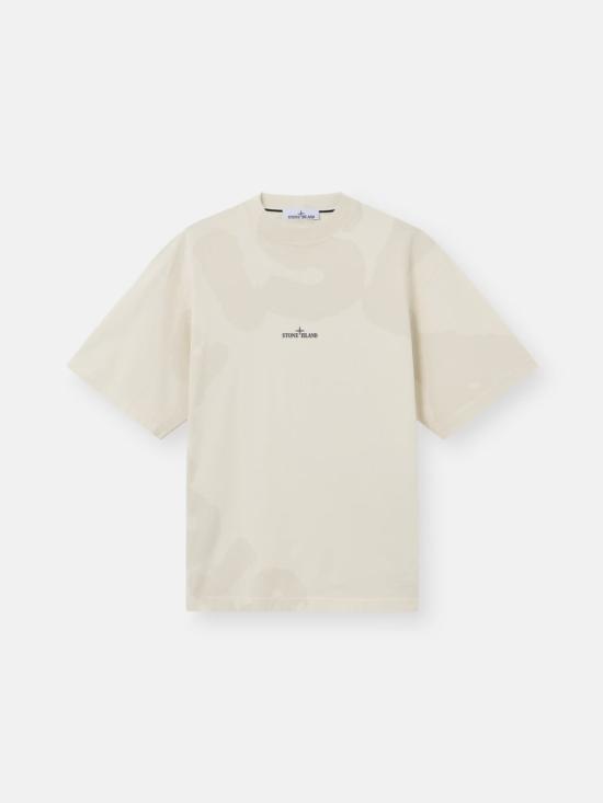 26SS 스톤 아일랜드 반팔 티셔츠 2100002S0365V0093 White