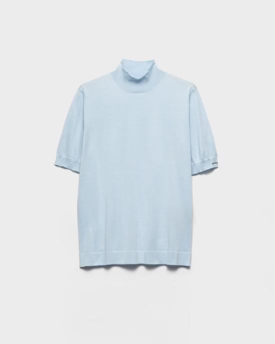 26SS 프라다 스웨터 UMR6811811F0012 S OOO Light blue