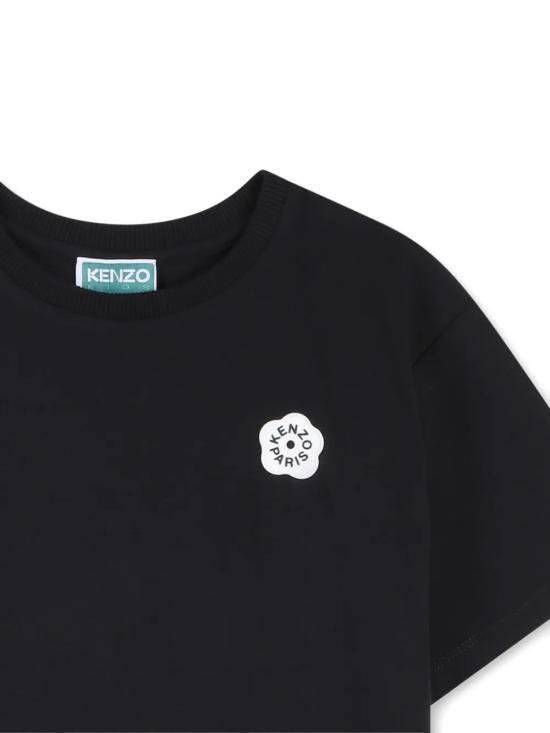 26SS [키즈] 겐조 티셔츠 K61621 09B Black - KENZO