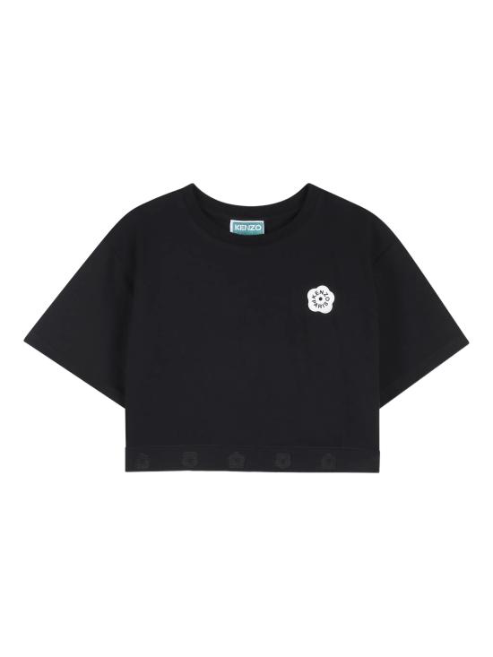 26SS [키즈] 겐조 티셔츠 K61621 09B Black