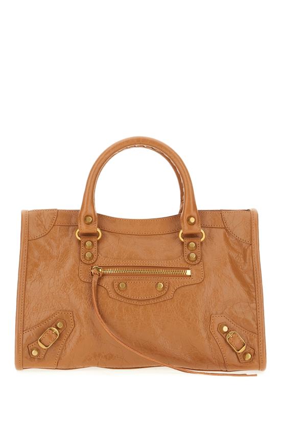 26SS 발렌시아가 르 시티 토트백 811442210F6 2630 CAMEL