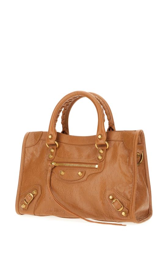 26SS 발렌시아가 르 시티 토트백 811442210F6 2630 CAMEL - BALENCIAGA