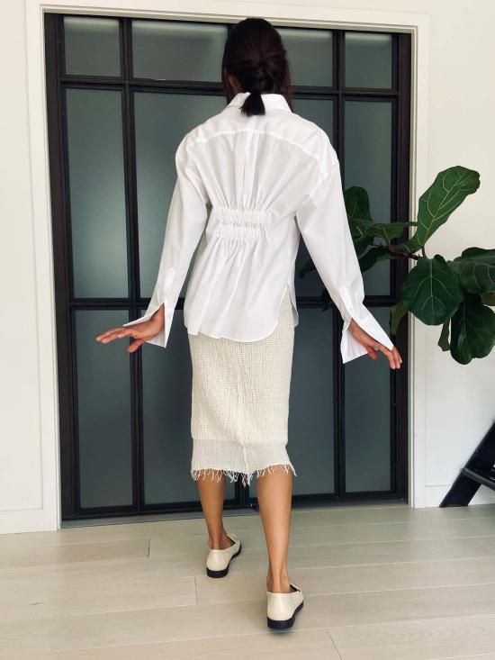  Yesaet 탑 예사엣 시멧 셔츠 화이트/폰/네이비/블랙 - OTHER BRANDS