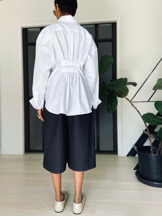  Yesaet 탑 예사엣 시멧 셔츠 화이트/폰/네이비/블랙 - OTHER BRANDS