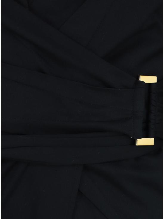 26SS 엘리자베타프랜치 미디 원피스 AB95562E2 110 Black - ELISABETTA FRANCHI