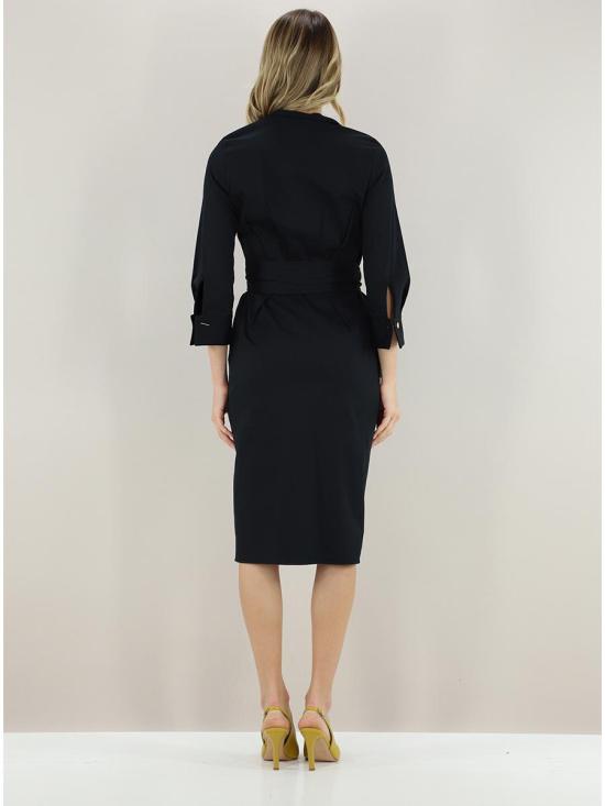 26SS 엘리자베타프랜치 미디 원피스 AB95562E2 110 Black - ELISABETTA FRANCHI