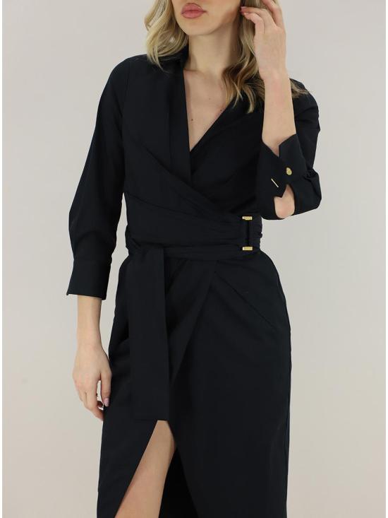 26SS 엘리자베타프랜치 미디 원피스 AB95562E2 110 Black - ELISABETTA FRANCHI