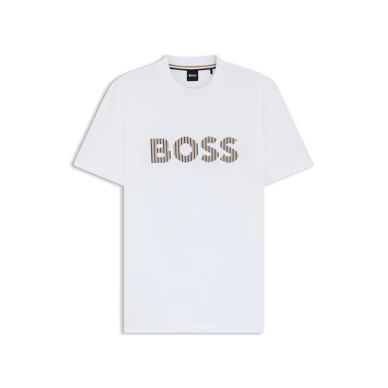 26SS 보스 반팔 티셔츠 50560466 10277890 01 101 Beige