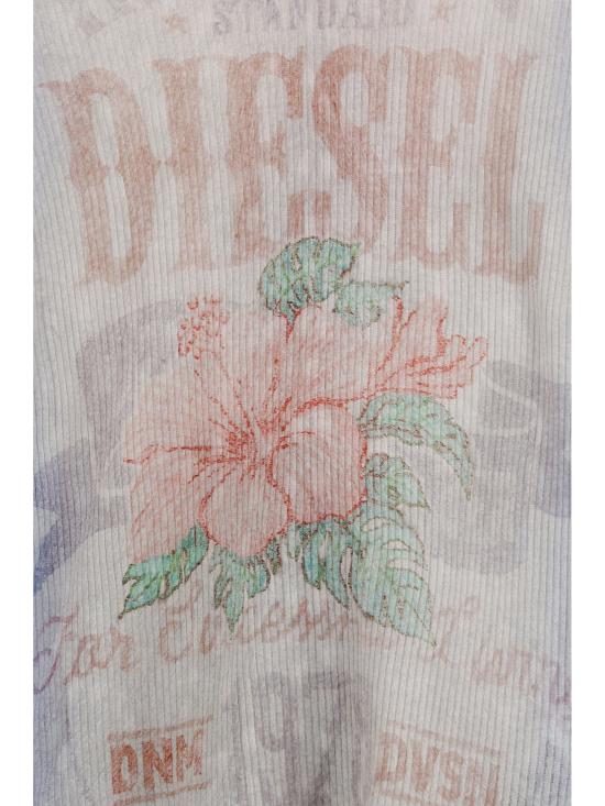 26SS 디젤 반팔 티셔츠 A23519 0HGCN 8MMA Blue - DIESEL