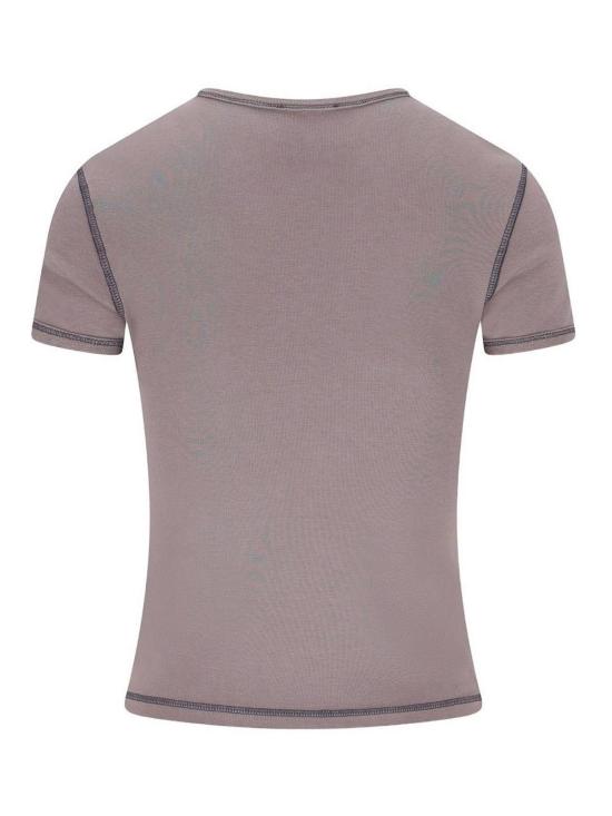 26SS 디젤 반팔 티셔츠 A20980 0QHHA 96I Grey - DIESEL