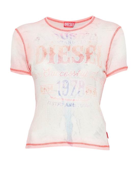 26SS 디젤 반팔 티셔츠 A23519 0HGCN 42AA White