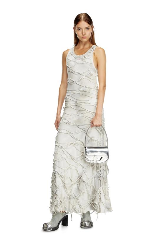 26SS 디젤 1DR 숄더백 인 미러드 레더 X08396 PS202 H0535 - DIESEL