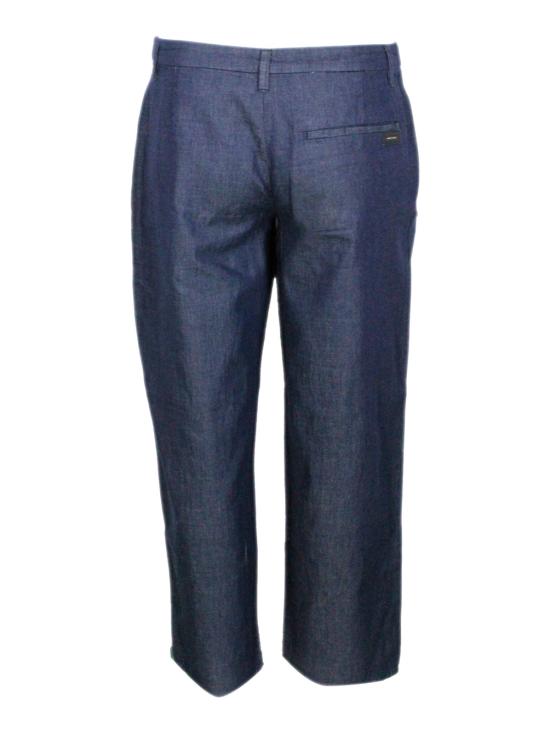 26SS 알마니 팬츠 XW002257AF21337 MB001 Blue - ARMANI