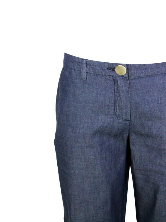 26SS 알마니 팬츠 XW002257AF21337 MB001 Blue - ARMANI