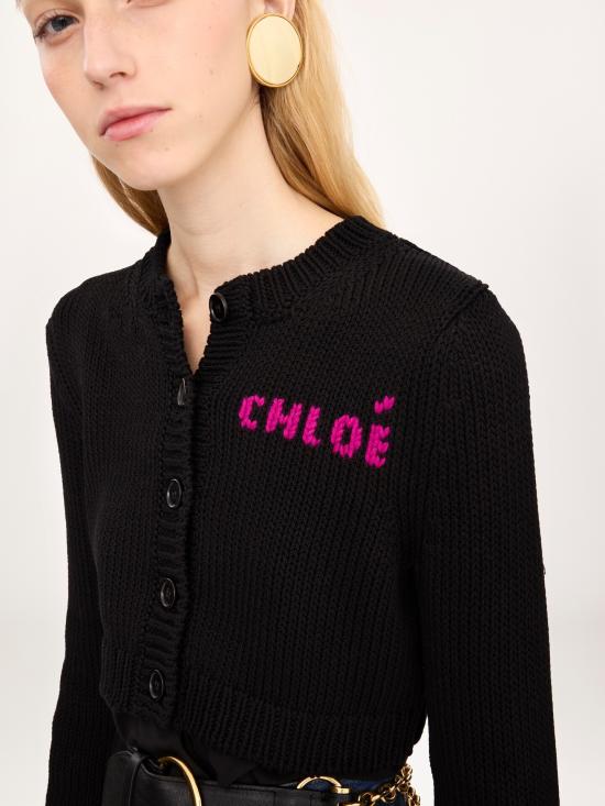26SS 끌로에 스웨터 CH26UMC02770 001 Black - CHLOE