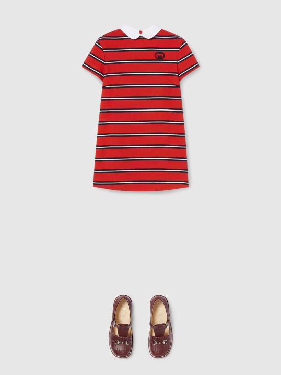 26SS [키즈] 구찌 원피스 852176XJHR1 6193 Red - GUCCI