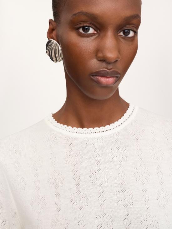 26SS 끌로에 스웨터 CH26UMP71680 107 White - CHLOE