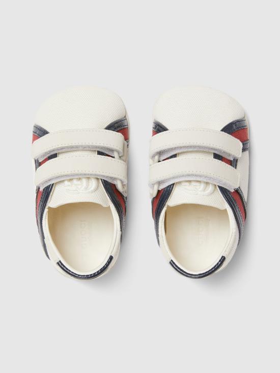 26SS [키즈] 구찌 스니커즈 856586FAFMZ 9161 White - GUCCI