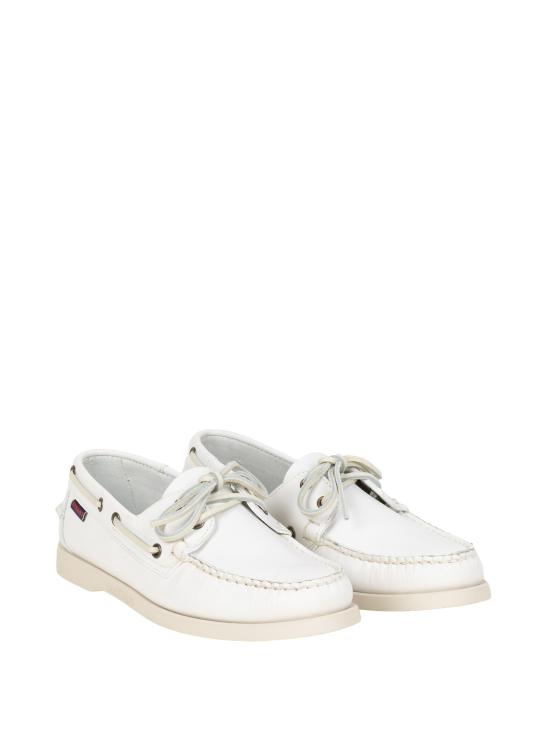 26SS 세바고 도크사이드 포틀랜드 레더 로퍼 7000H00 PORTLAND911 WHITE - SEBAGO