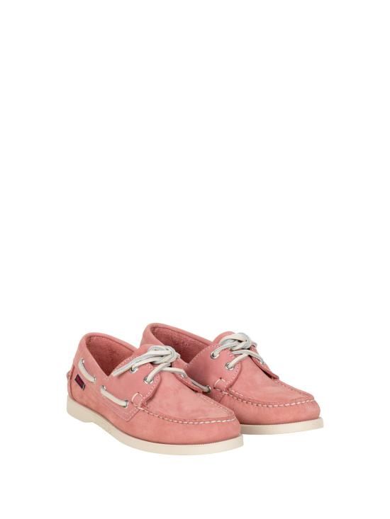26SS 세바고 로퍼 74121SW PORTLAND NUBUCKA22 Pink white - SEBAGO