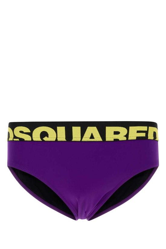  디스퀘어드2 스윔팬츠 Dsquared2 스트레치 나일론 수영 팬티 (보라색)