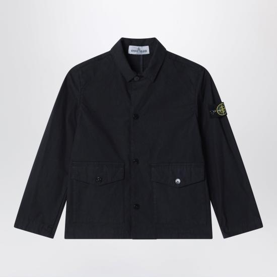 26SS [키즈] 스톤 아일랜드 자켓 16A100001 CS0001 Blue
