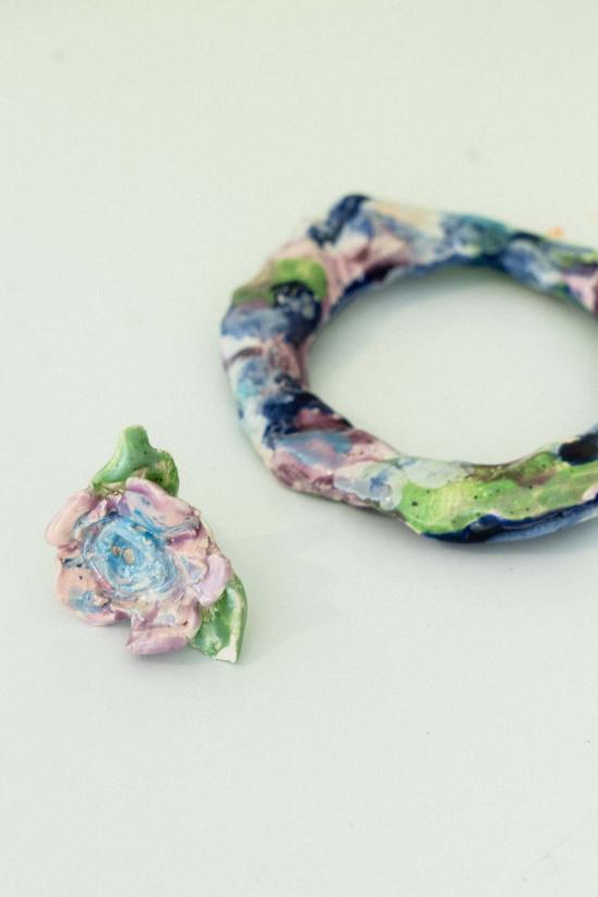  Mathilde Hiron 반지 마틸드 히론 라이트 로즈 링 - OTHER BRANDS