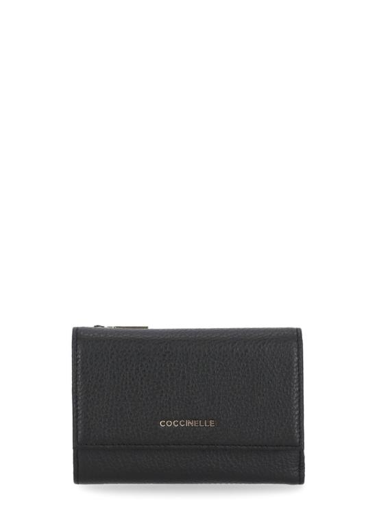 26SS 코치넬리 지갑 E2MW5116601 METALLIC SOFT001 Black