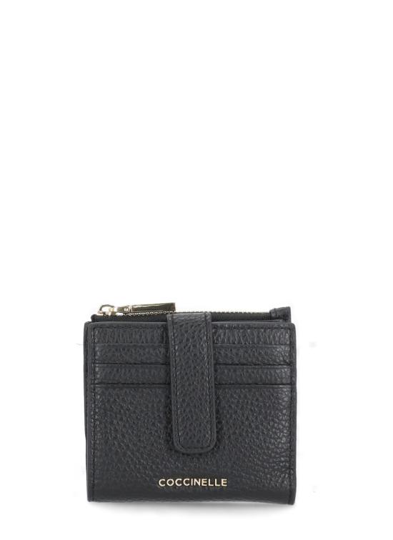 26SS 코치넬리 지갑 E2MW511F701 METALLIC SOFT001 Black