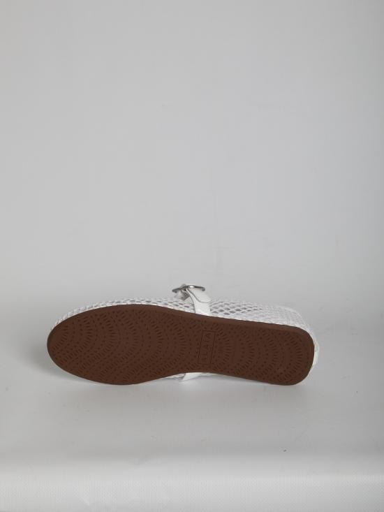 26SS 알라이아 플랫 슈즈 AA3A029TK007 WHITE - ALAIA