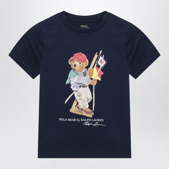 26SS [키즈] 폴로 랄프로렌 티셔츠 322A12428001CO Blue