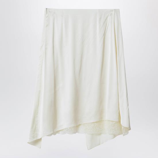 26SS 아크네 스튜디오 미디 스커트 AF0564VI White - ACNE STUDIOS