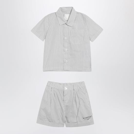 26SS [키즈] 지방시 캐주얼 세트 H31189CO White