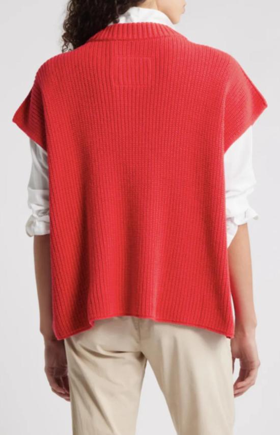  프랭크 앤 에일린 베스트 프랭크 & 아일린 몬테시토 이탈리안 스웨터 조끼 - FRANK & EILEEN