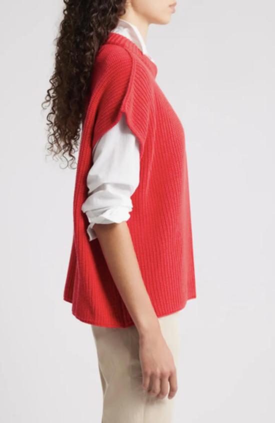  프랭크 앤 에일린 베스트 프랭크 & 아일린 몬테시토 이탈리안 스웨터 조끼 - FRANK & EILEEN