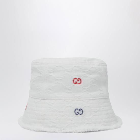 26SS [키즈] 구찌 모자 8600053HBH7 White - GUCCI