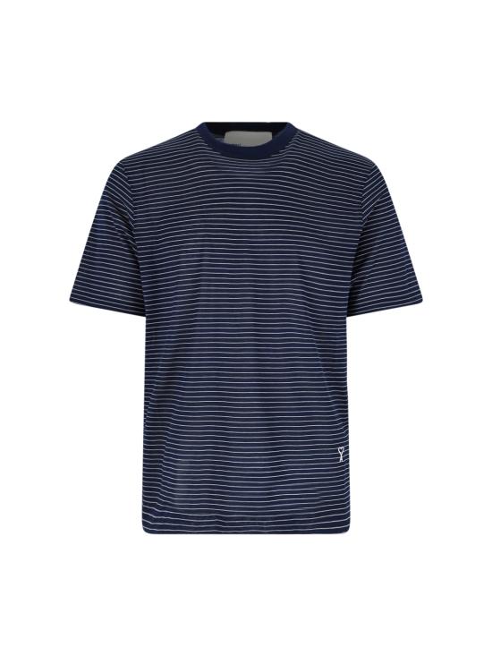 26SS 아미 반팔 티셔츠 HTS367 JE0212 A044 Blue