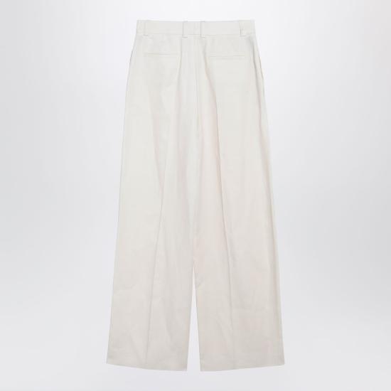 26SS 로로피아나 팬츠 FAQ6470LI White - LORO PIANA