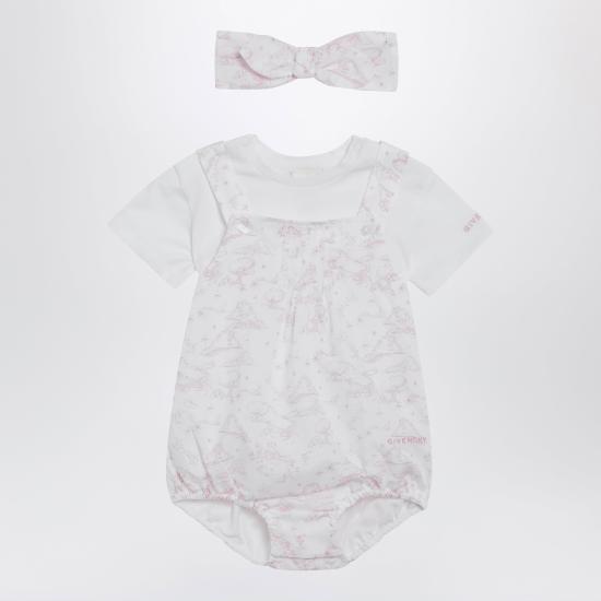 26SS [키즈] 지방시 캐주얼 세트 H31267CO White