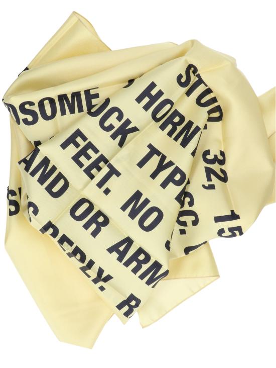 26SS 마틴로즈 머플러/스카프 1191WF08300 YLW Yellow - MARTINE ROSE