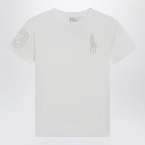 26SS [키즈] 폴로 랄프로렌 티셔츠 323832907505CO White