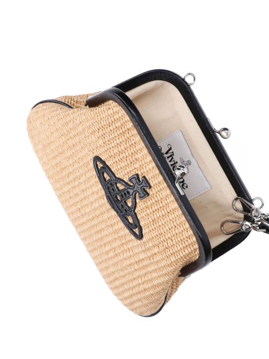 26SS 비비안웨스트우드 숄더백 4B01001GW W01D0 B402 Beige - VIVIENNE WESTWOOD